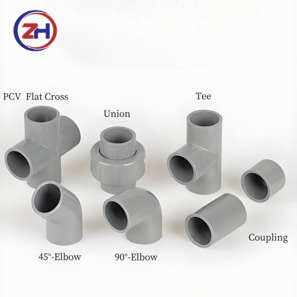 PVC water pipe fittings